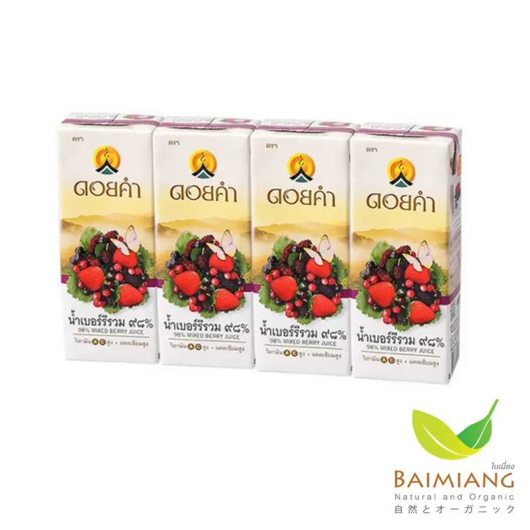 Doi Kham: น้ำเบอร์รี่รวม 98% ขนาด 200 มล., A1