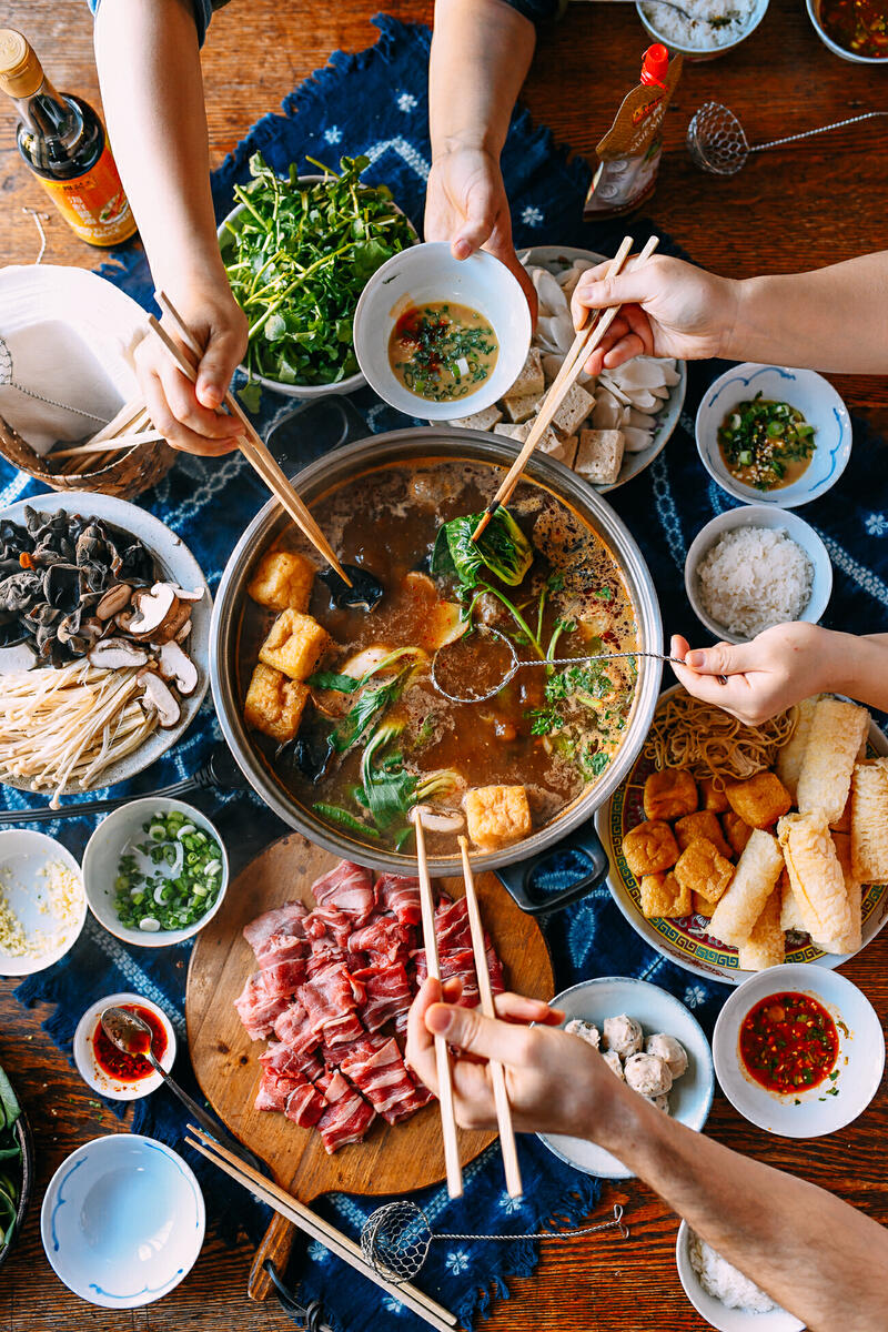 Chinese Hot Pot at Home