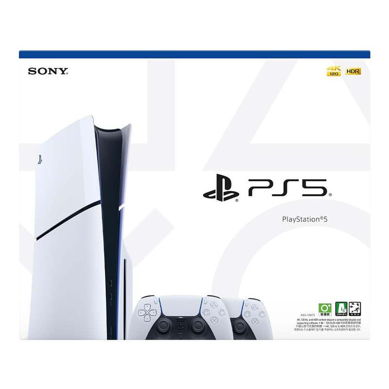 เครื่องเล่นเกม PS5 Slim Disc Two DualSense Bundle