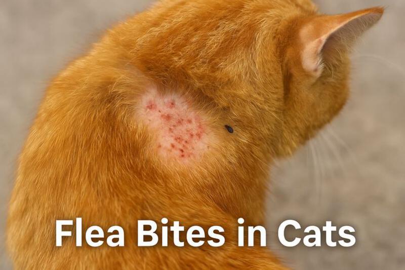 This contains: Flea Bites in Cats: How to Spot, Treat, and Prevent Them