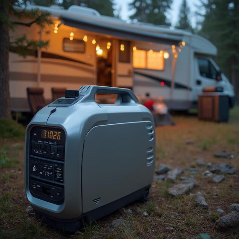 This contains: Whisper Quiet Power: Top Picks in Quiet Portable Generators for RV