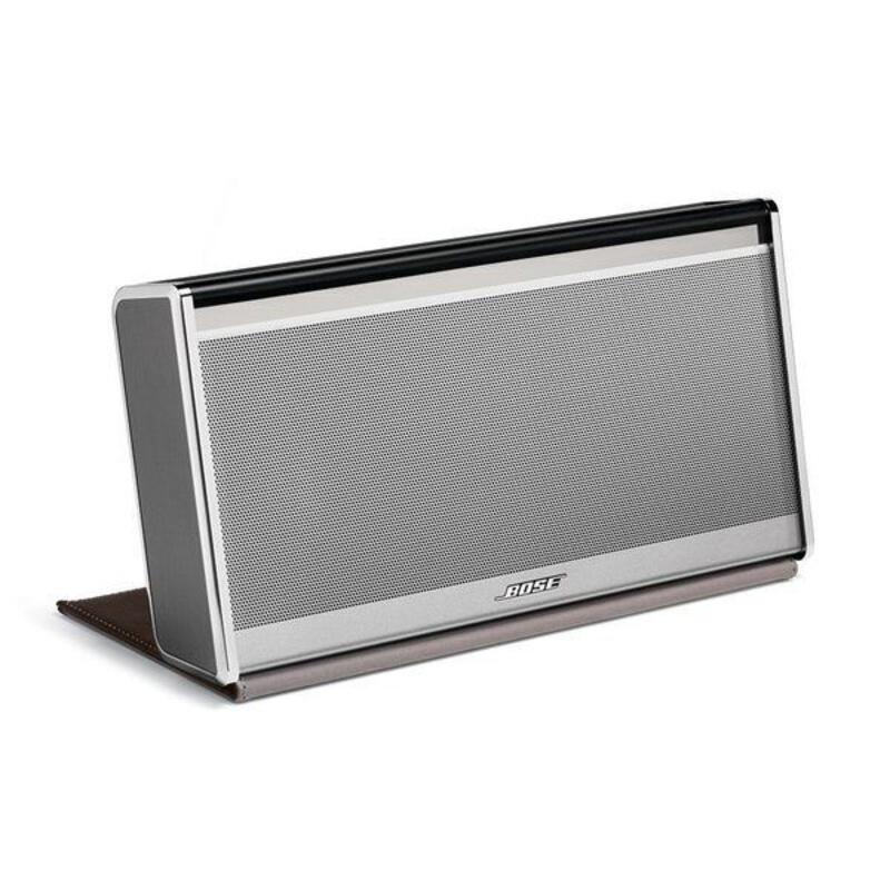 This may contain: an image of a speaker on a stand