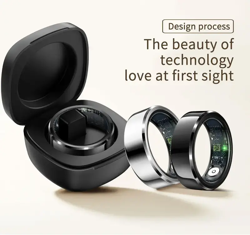 Smart Ring FOR Huawei Xiaomi Heart Sports Ring Black Technology Sleep  Monitoring Xiaomi Bluetooth Suitable for ios/Android - AliExpress