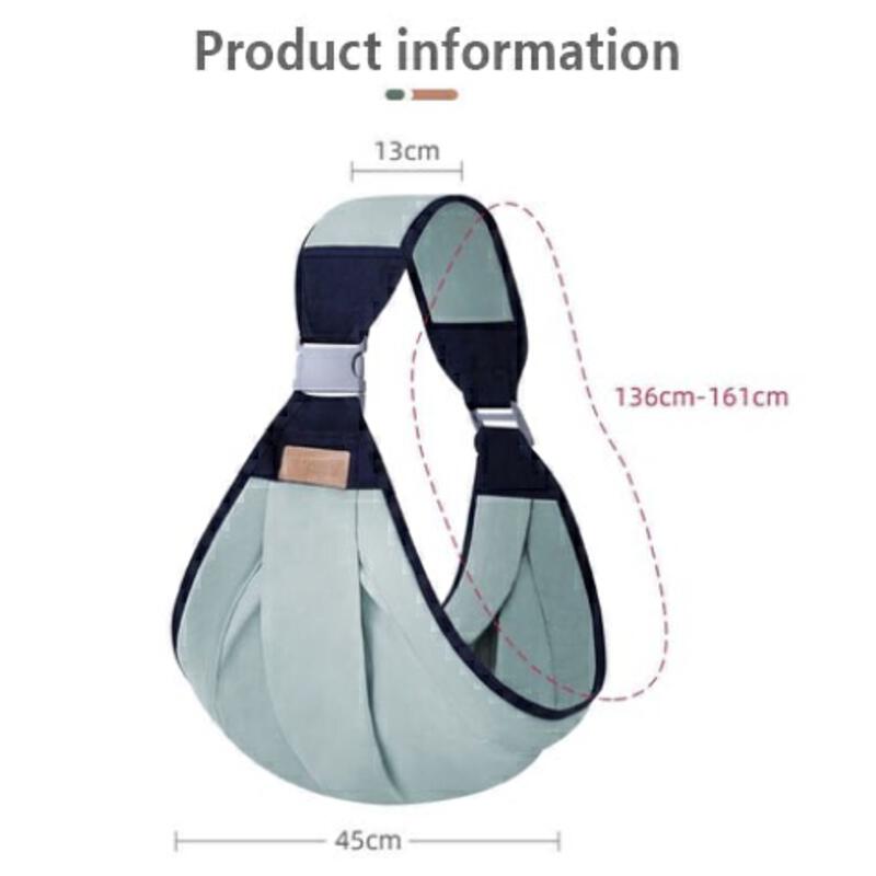 Product image Berma baby เป้อุ้มเด็กทารกแรกเกิด เป้อุ้ม ปรับได้ ให้นมบุตร สลิงห่อตัว ระบายอากาศ มัลติฟังก์ชั่นBaby Sling 5