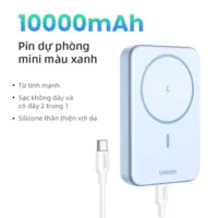 【TISI 】UGREEN Magnetic 20W 10000mAh Wireless พาวเวอร์แบงค์ ค์ชาร์จเร็วPowerbank พกพา Type C เพาเวอร์แบงแท้ 37Wh Model:PB561