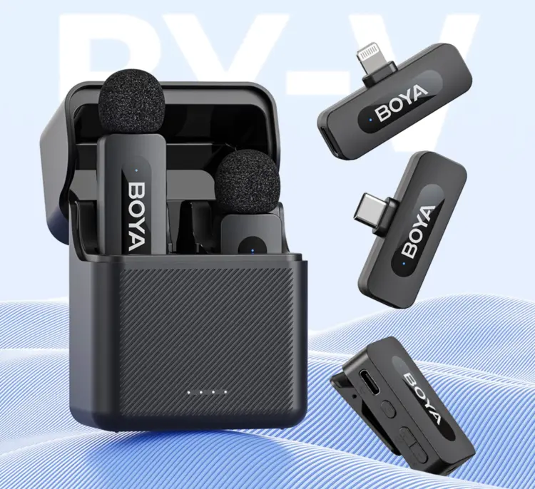 BOYA BY-V10 / BY-V20 ไมค์ไร้สายสำหรับครีเอเตอร์ยุค USB-C: เสียงดี พกง่าย ใช้สนุก