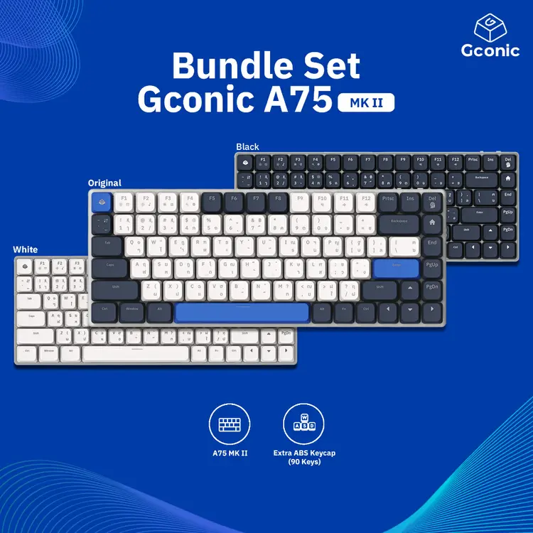 Gconic A75 MK II + Keycap
