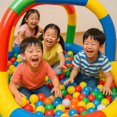 บ้านบอลสำหรับเด็ก: ของเล่นเสริมพัฒนาการที่มากกว่าความสนุก