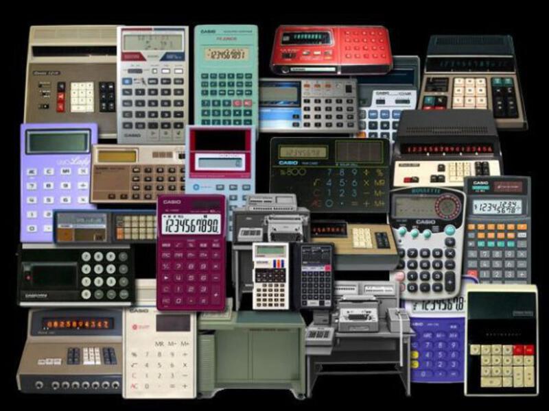เครื่องคิดเลข CASIO จาก