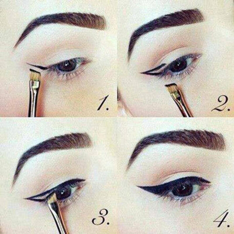 Beauty tip of the week: How to draw perfect winged eyeliner - Lifestyle -  Emirates24|7