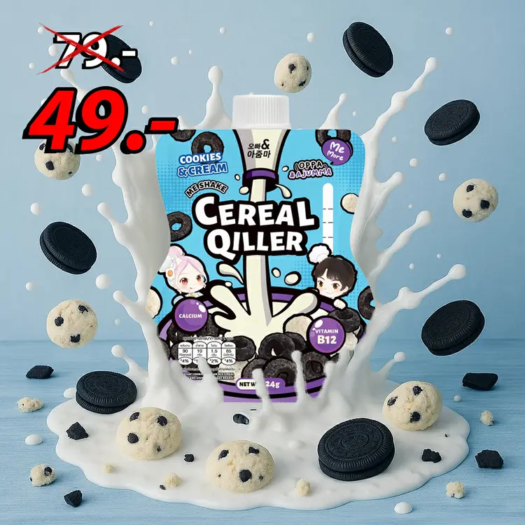 🥣 Cereal Qiller ซีเรียลเช้คพร้อมดื่ม by Oppa & Ajumma Me More