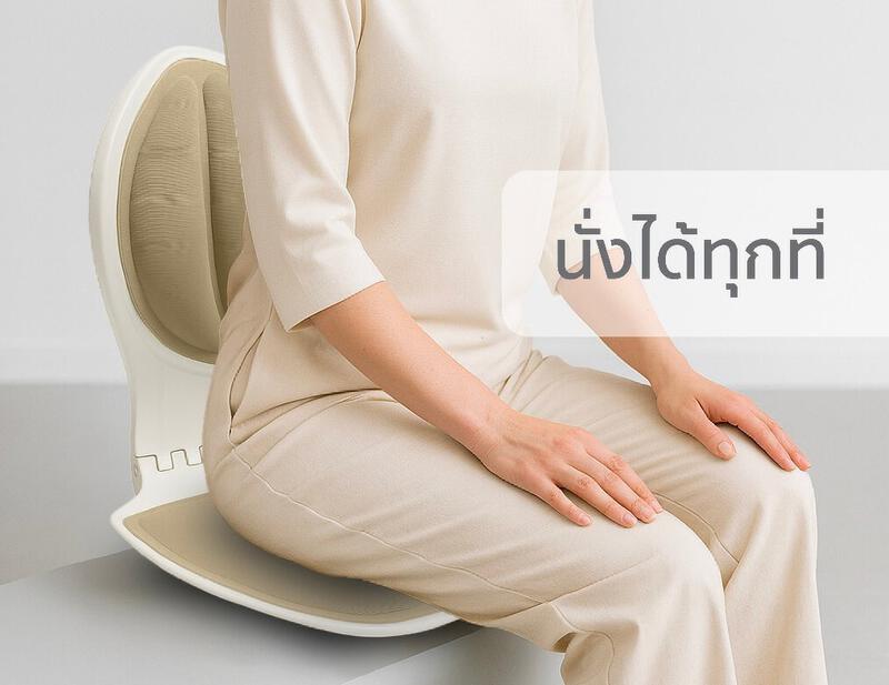 Product image TOYOKI เบาะปรับท่านั่งเพื่อสุขภาพ เบาะรองนั่งอเนกประสงค์ SIT PRO รับน้ำหนักได้ถึง 200 KG ดีไซน์มินิมอล 2