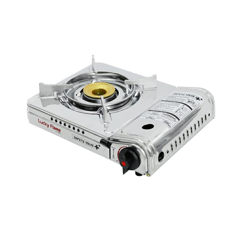 Product image Lucky Flame เตาเเก๊สปิคนิก รุ่น LF-90SD โครงสร้างสเตนเลสทั้งตัว 2