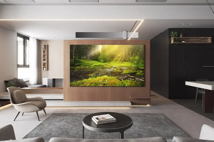 ทีวี Samsung 2025: ครองห้องนั่งเล่นด้วย "แสงสว่าง" และ "ความสวยงาม"