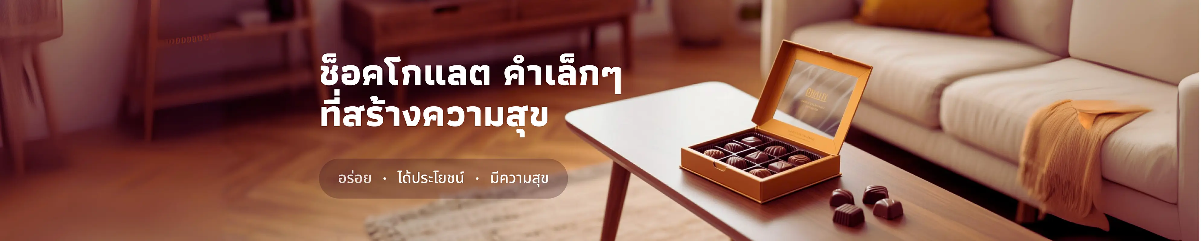 ช็อคโกแลต ขนมของคนอารมณ์ดี