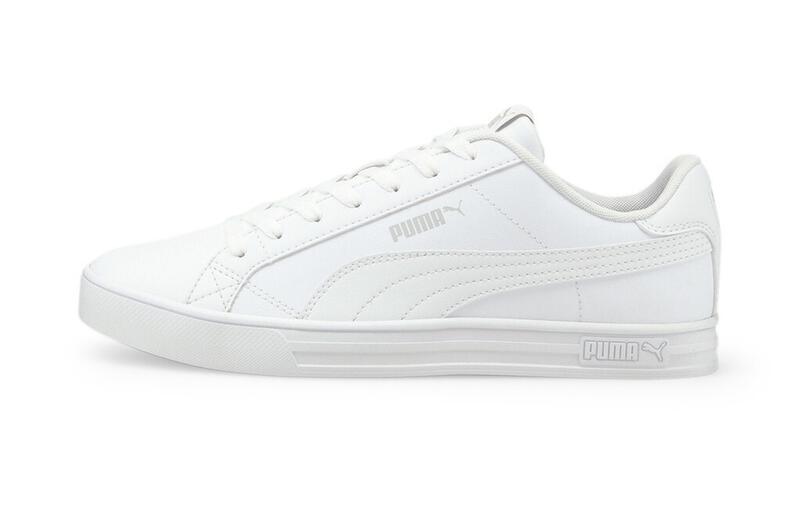 Product image PUMA BASICS - รองเท้ากีฬาข้อต่ำ Smash Vulcanised V3 สีขาว - 38075203 2