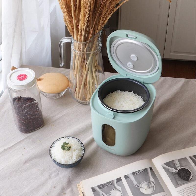 เจนนิเฟอร์รูม หม้อหุงข้าวไซส์มินิ มาการอง พลัส รุ่น JRTH-R2012OV ขนาด 1.2  ล. สีเขียวมะกอก - Big C Online