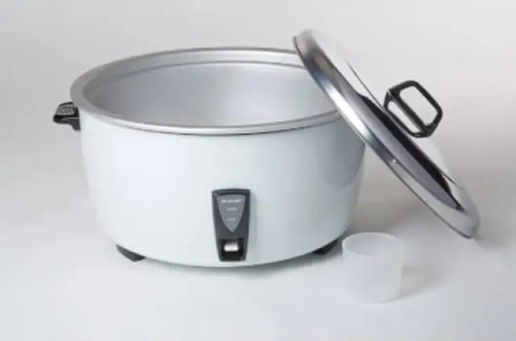 รีวิว หม้อหุงข้าวขนาดใหญ่ SHARP KSH-D1010 (10 ลิตร) ได้ข้าว 100 จาน