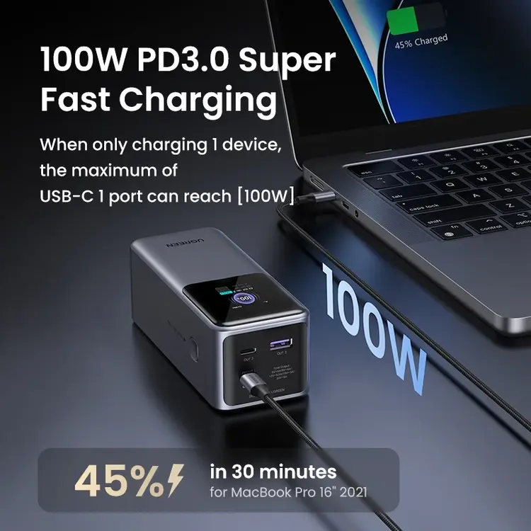 พาวเวอร์แบงค์สำหรับ Laptop: ตัวช่วยพกพาที่ตอบโจทย์ชีวิตยุคนี้