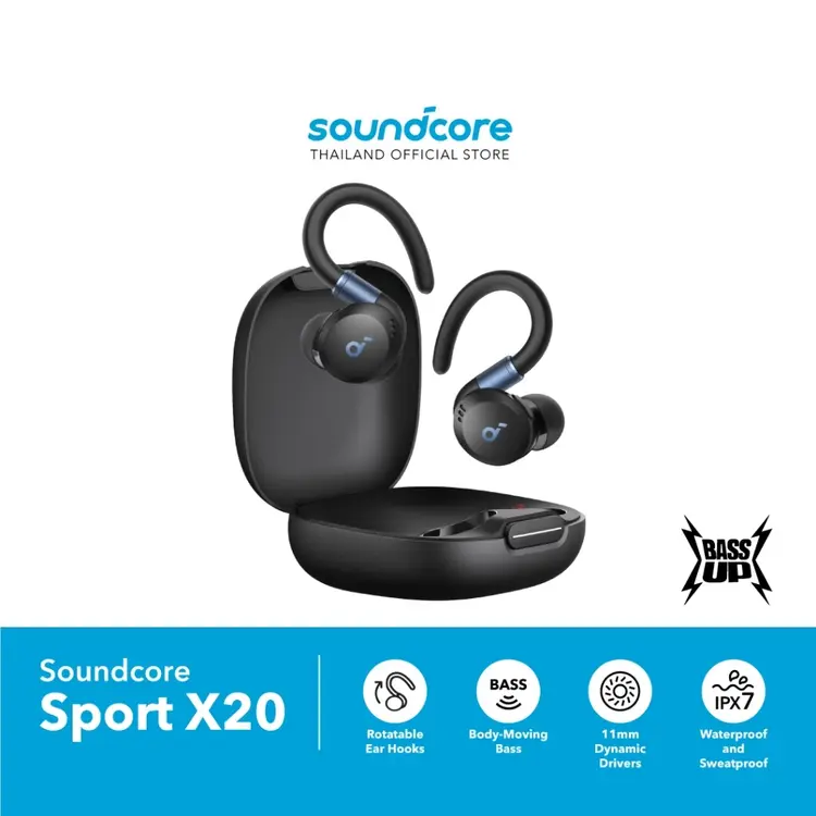 หูฟัง Soundcore Sport X20 ตัวจบสำหรับสายออกกำลังกาย
